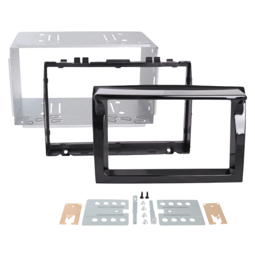 2-DIN Montageframe | Citroën Jumper / Fiat Ducato / Peugeot Boxer | Pianolak Zwart