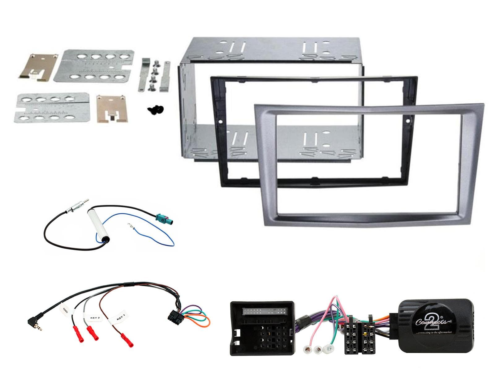 CTKOP35 Multimedia Installatie KIT Autoradio Opel Astra, Antara, Corsa, Zafira