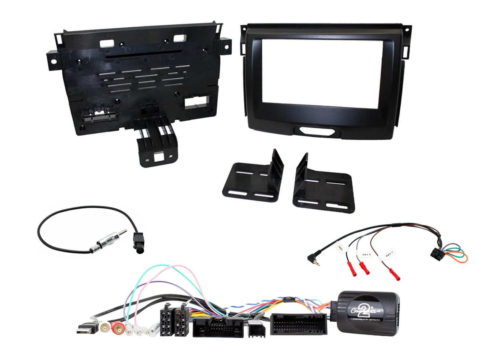 CTKFD65 Multimedia Installatie KIT Autoradio Ford Everest, Ranger