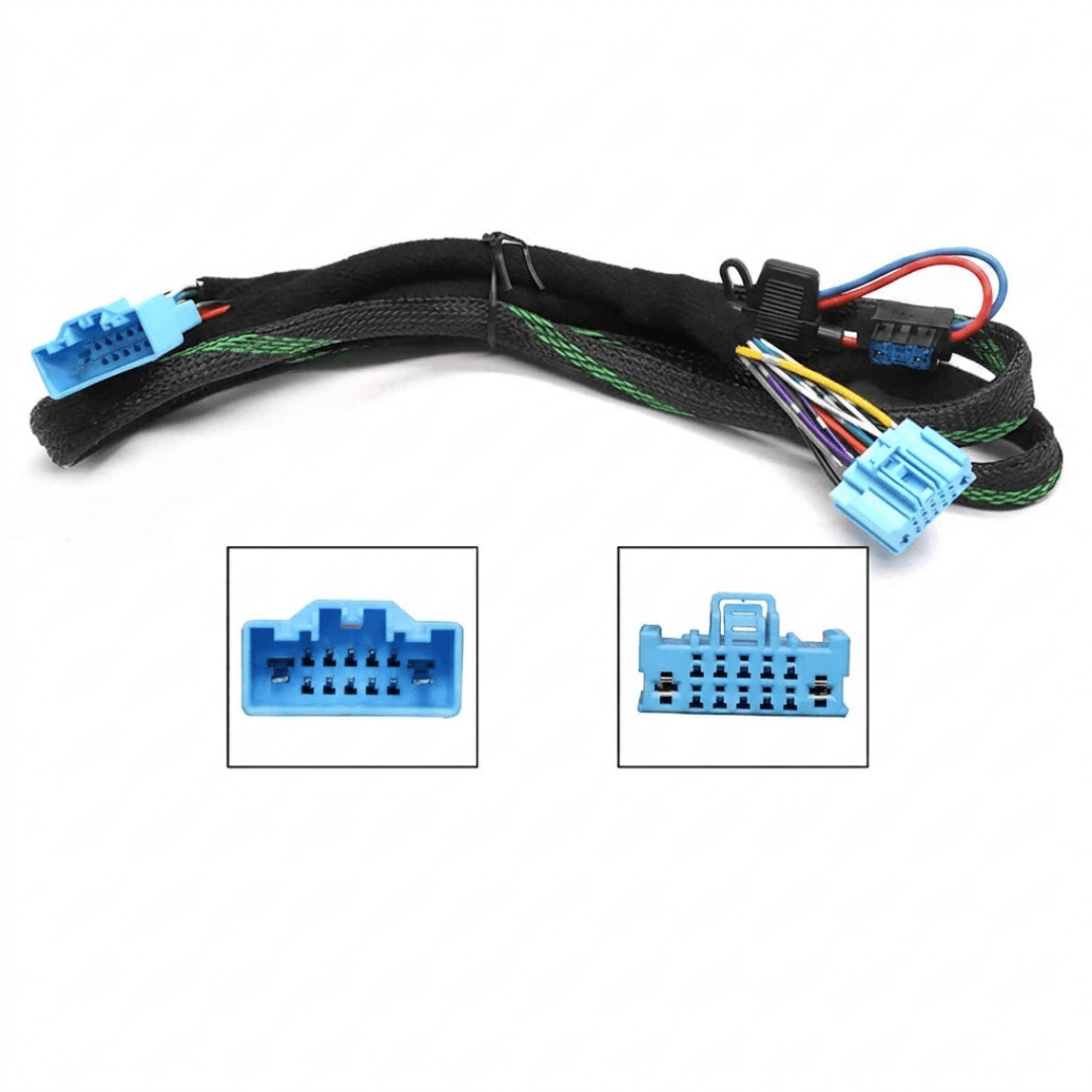 AD-PPAK-048-DSPA406 | Plug & Play DSP Versterker Set | Peugeot | 4-Kanaals & Bluetooth 5.0