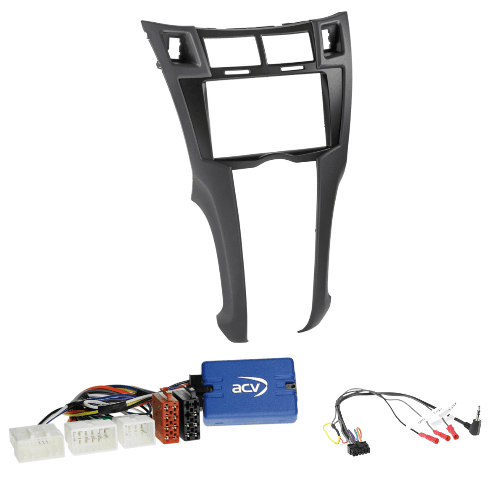 Multimedia Installatiekit Yaris (XP9) 2006 - 2011 Zwart