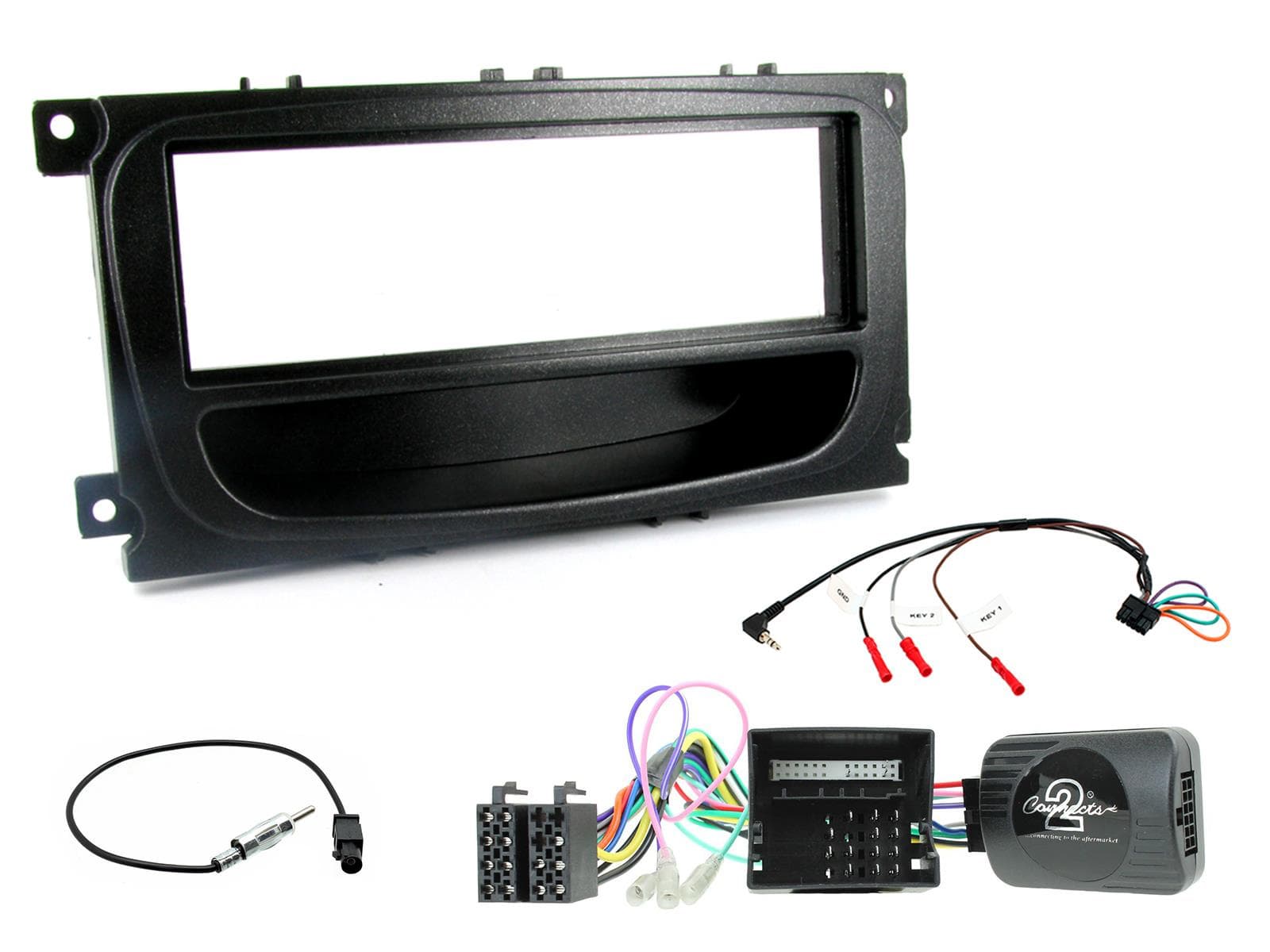 CTKFD61 Multimedia Installatie KIT Autoradio Ford Focus, Mondeo