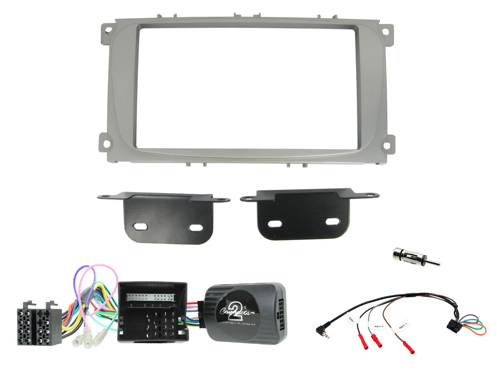 CTKFD25 Multimedia Installatie KIT Autoradio Ford S-Max, Focus, Mondeo