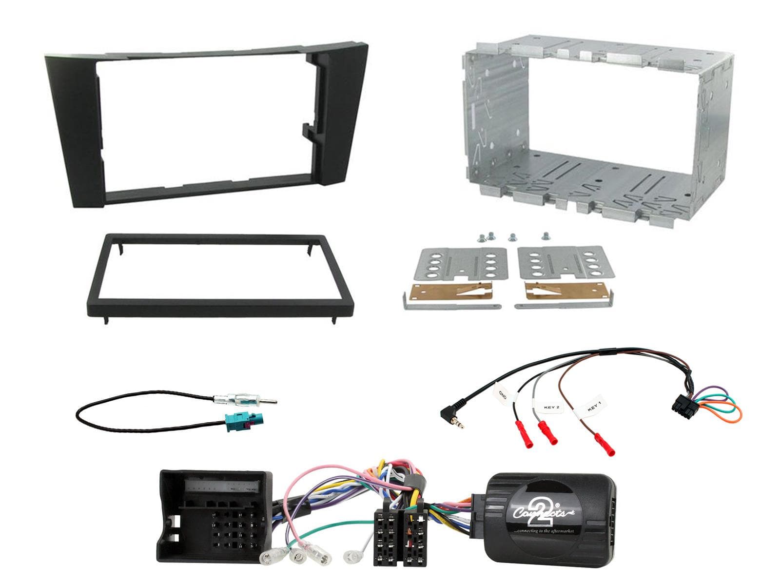 CTKMB05 Multimedia Installatie KIT Autoradio Mercedes CLS, E-Class