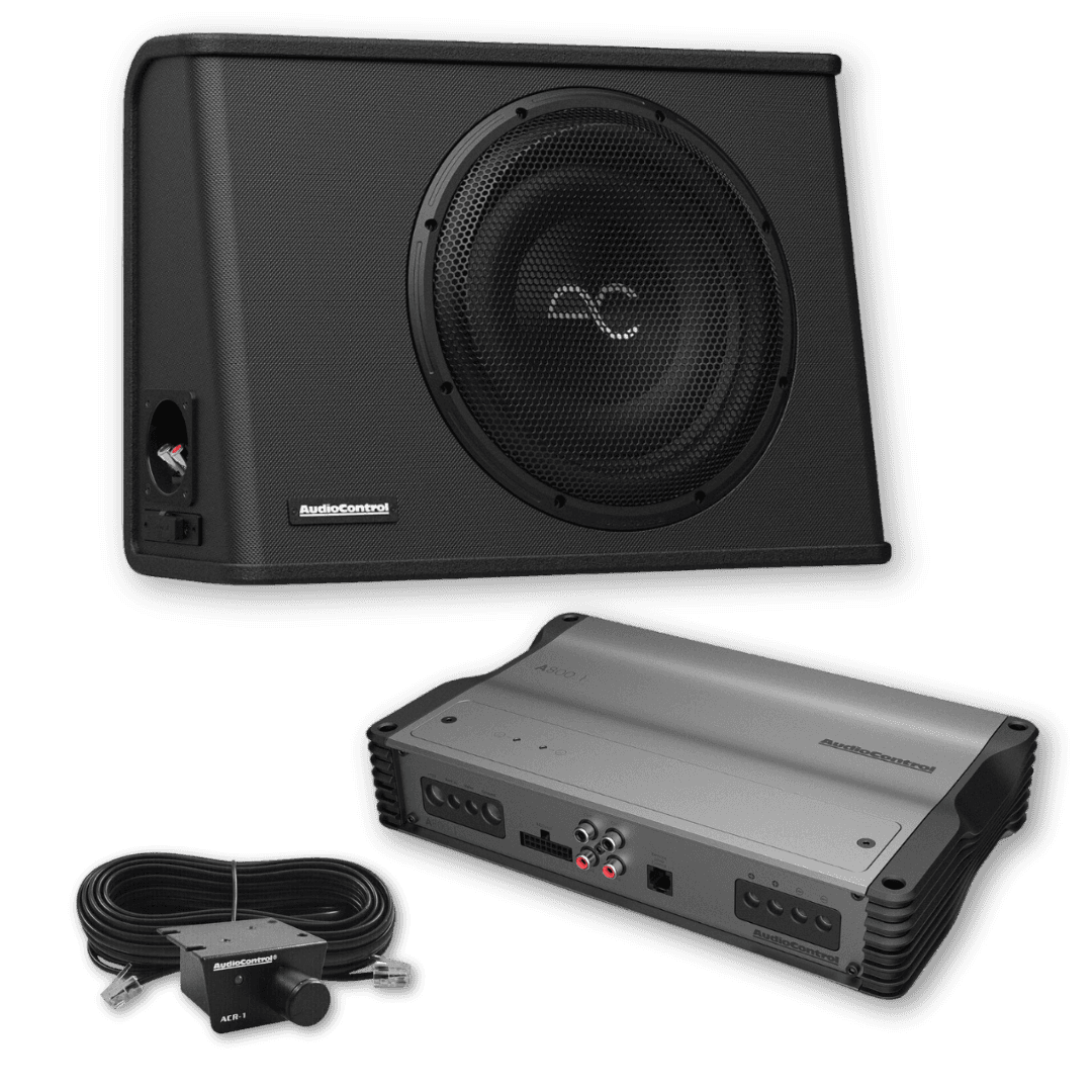 Space Series 12" 600 Watt RMS Subwoofer Pakket | SPC-W12 | A800.1 | ACR-1 Basregelunit