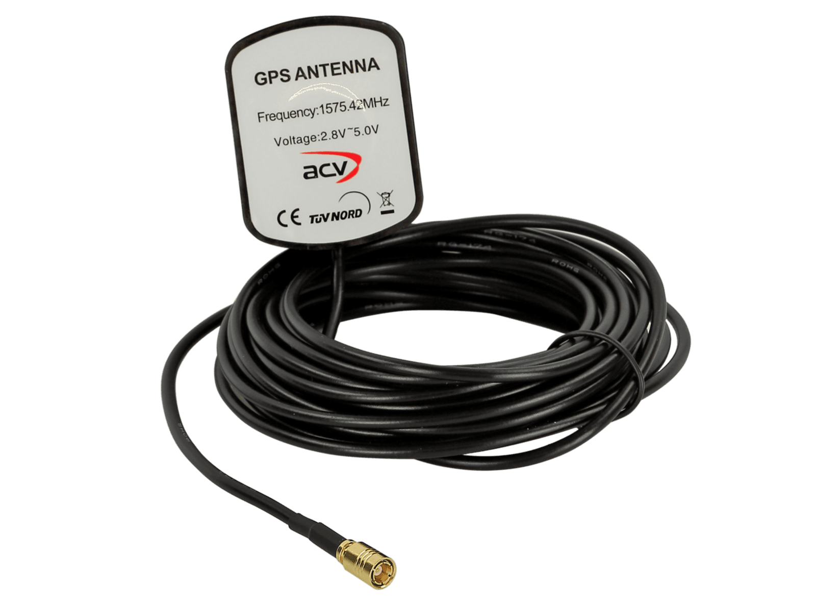 151000-37 – GPS/GLONASS/Beidou Antenne met SMB(f) connector