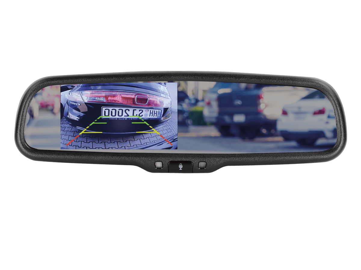 771000-6511 – 4.3" Spiegelmonitor met automatische dimfunctie