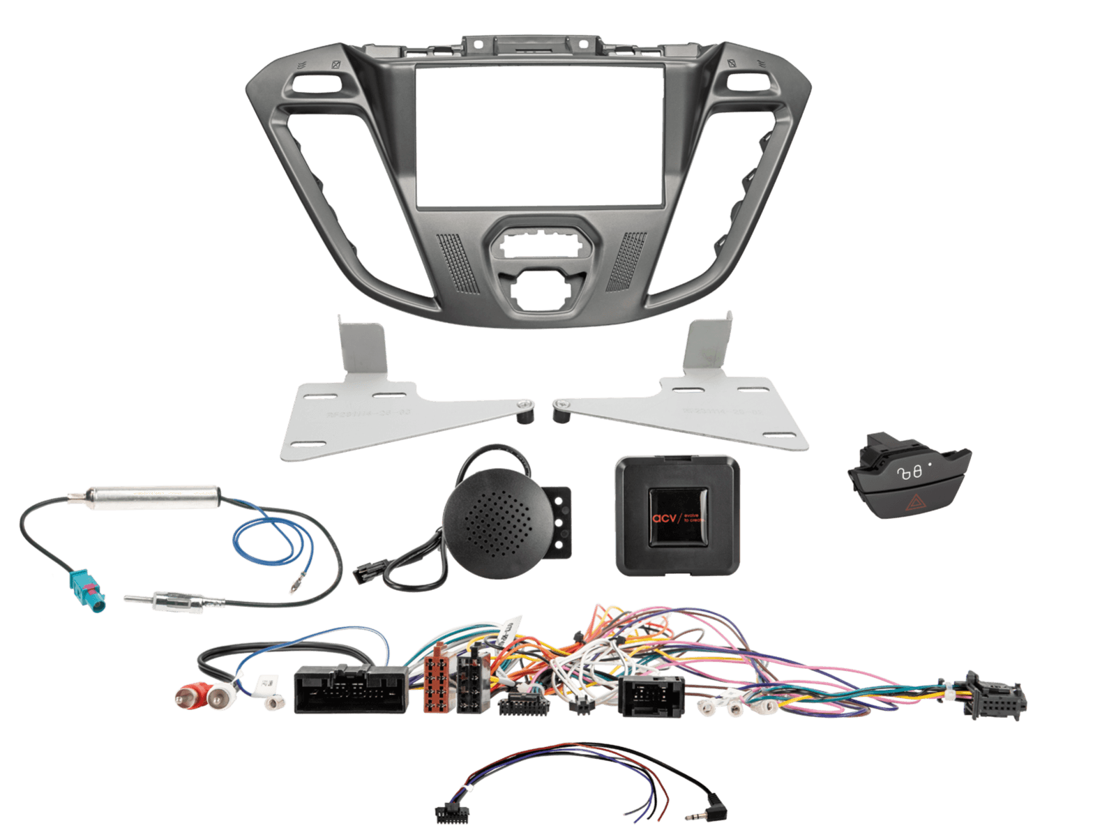 621114-26-4 | 2-DIN Installatiekit | Ford | Transit / Tourneo Custom