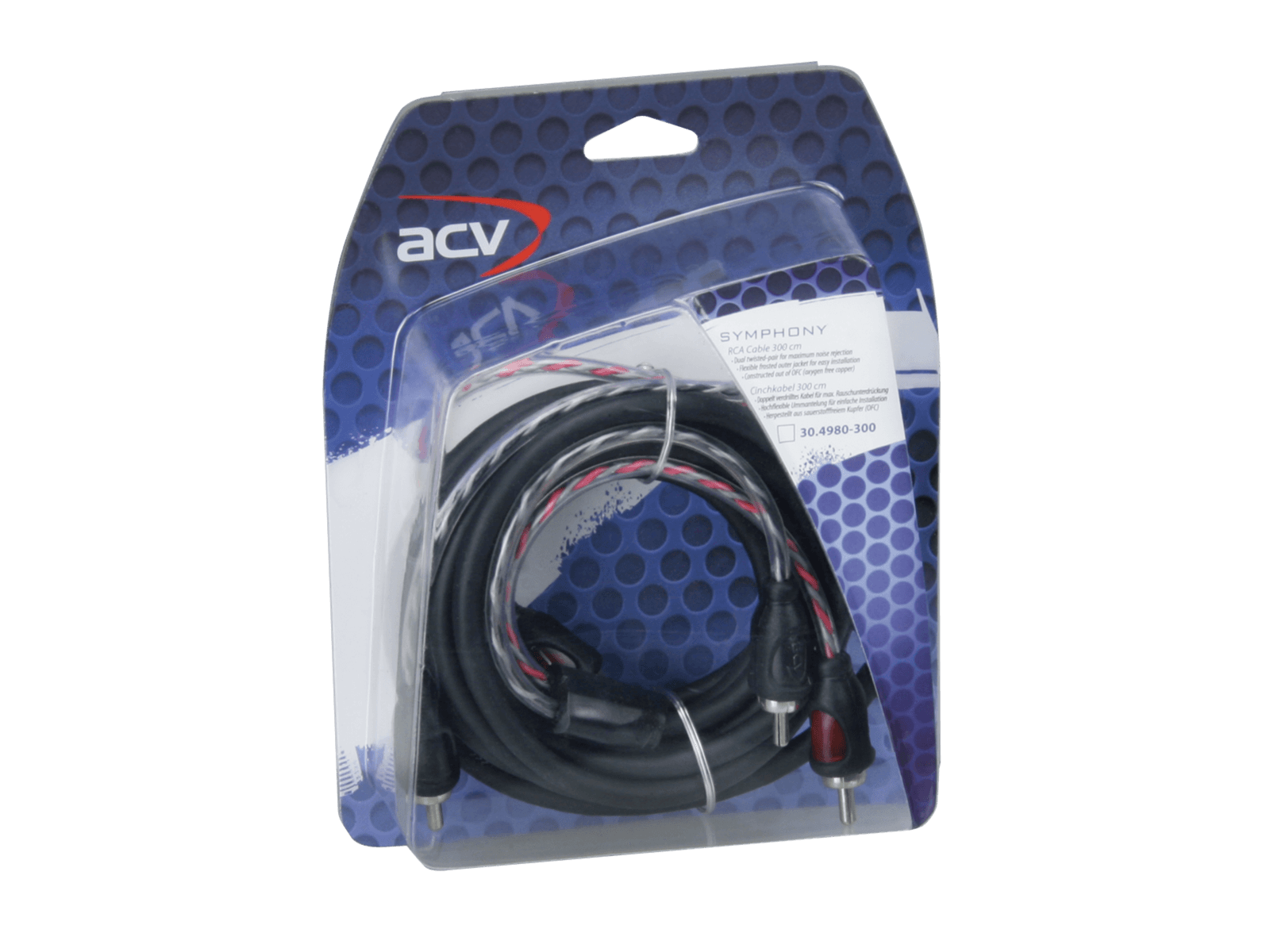 30.4980-300 | RCA Kabel | 2-Kanaals | 300 cm