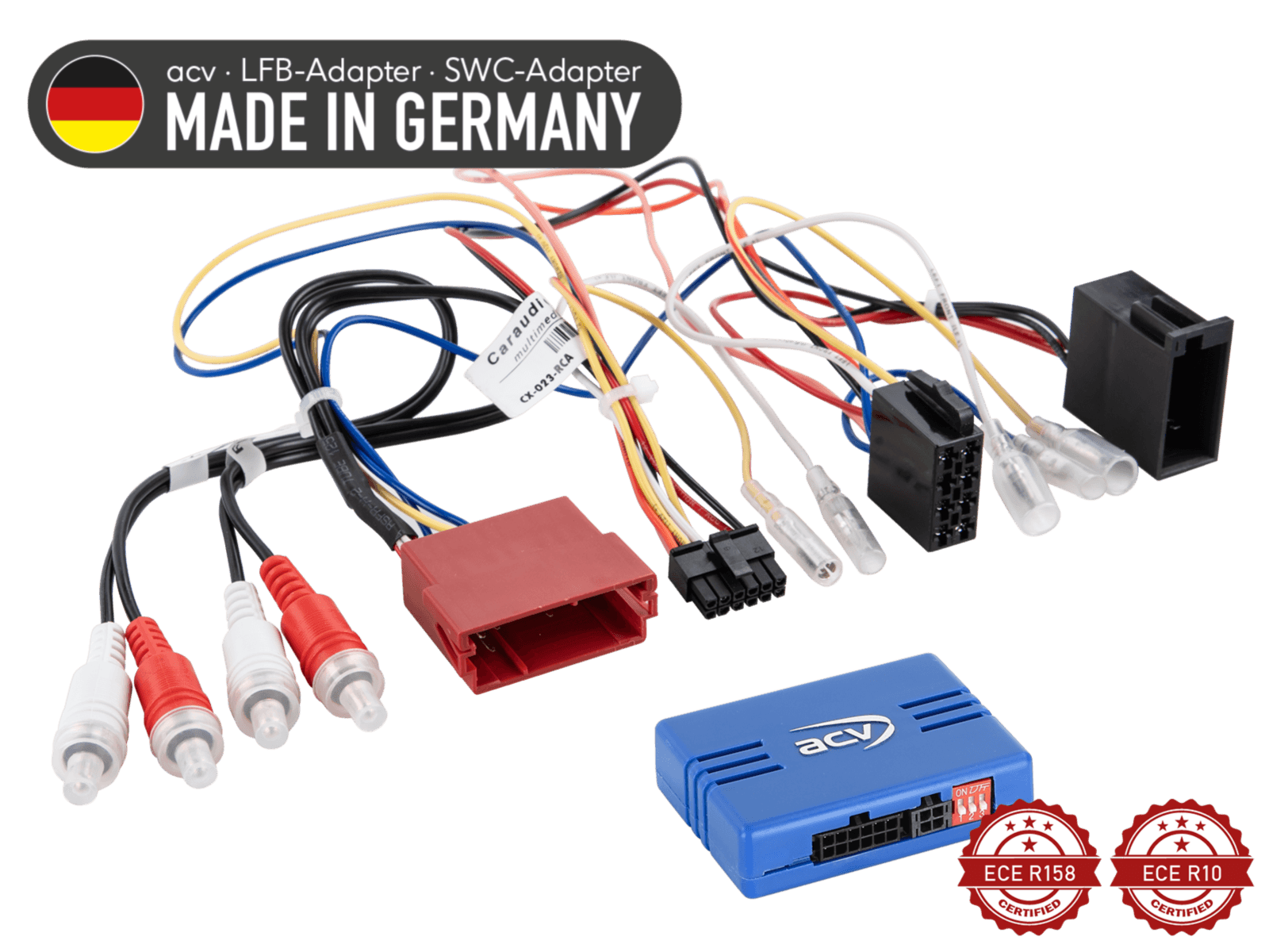 42a-1321-003 – Audi ISO / Mini-ISO met actieve systemen