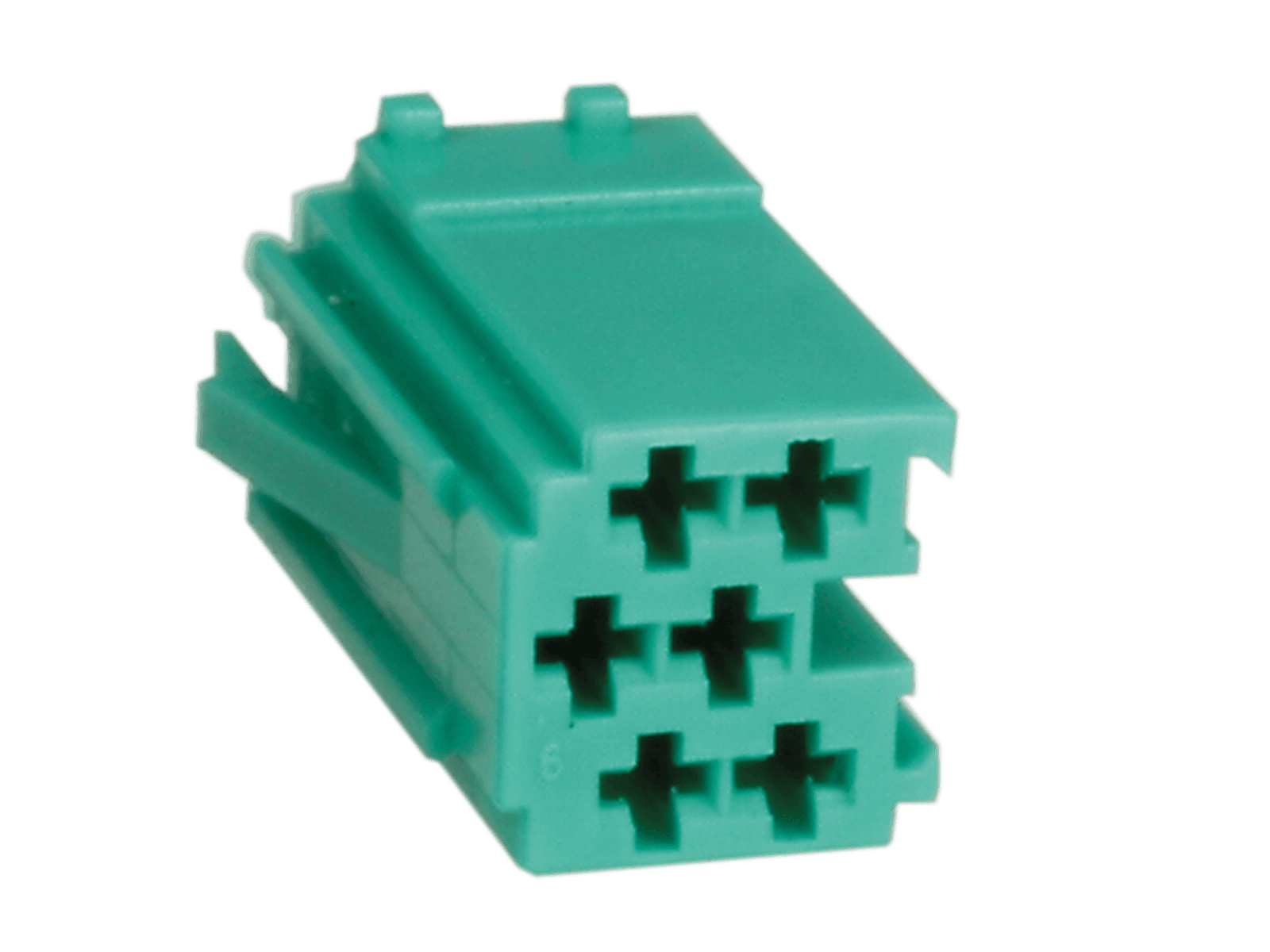 331441-2 | Mini ISO Stekkerbehuizing | 6-Pin