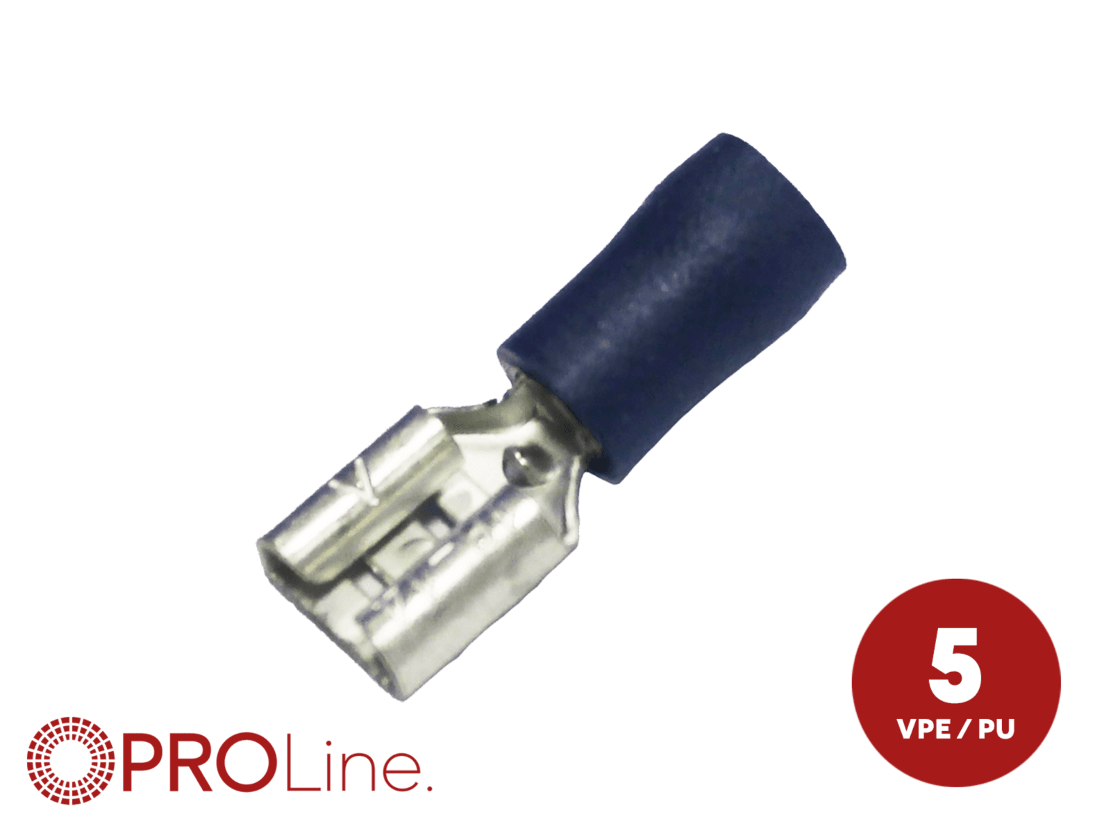 346301-2-5-p | Vlakstekkerhuls | 6,3 mm (1,5 - 2,5 mm²)