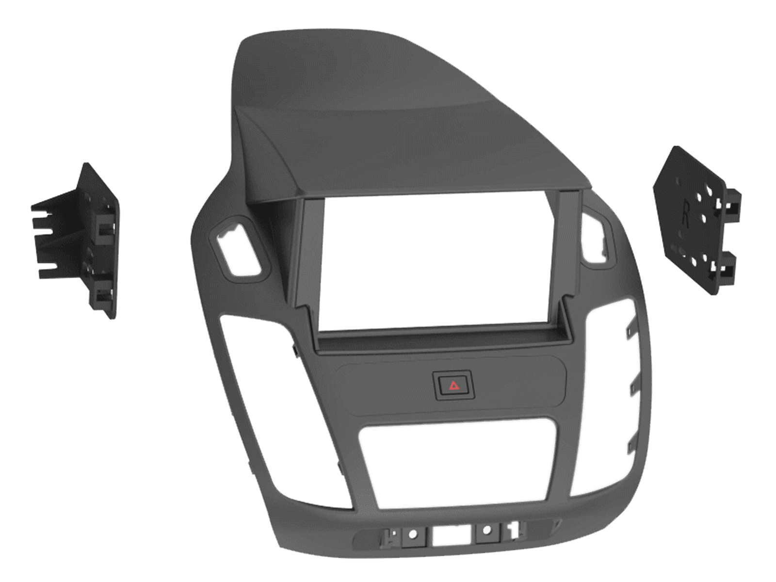 381114-48-1 | 2-DIN Inbouwframe | Ford | Tourneo / Transit Connect '18-'24