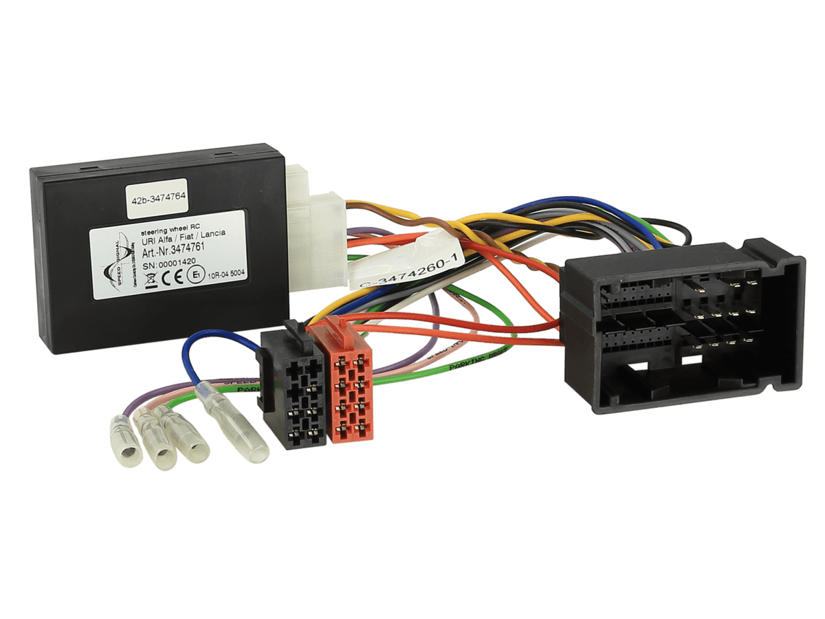 42b-3474764 – CAN-bus stuurwielinterface met 52-Pin Fiat connector