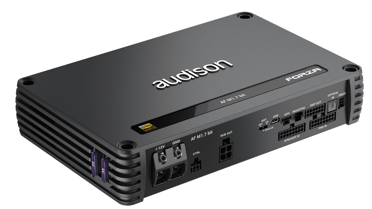 AUAFM1.7bit – 1-Kanaals DSP Versterker