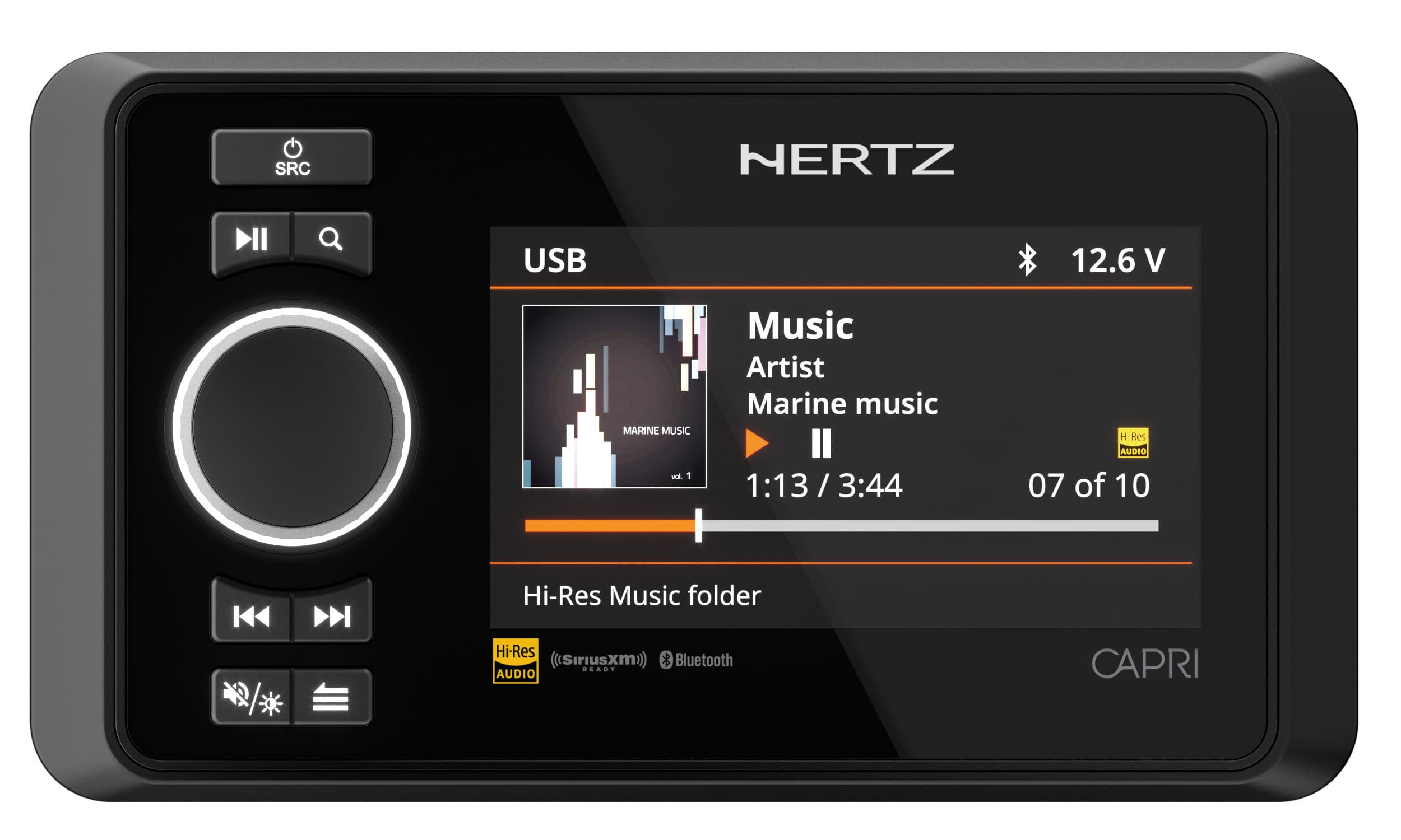 HZCAPRIHD1 | Afstandsbediening | Universeel | Voor Capri HD1