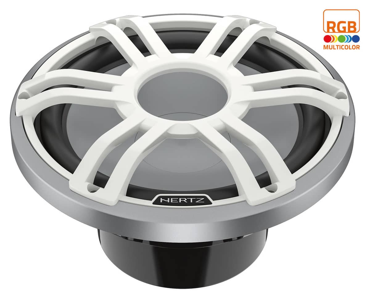 HZHMS12S2-LD-SW – 12" Marine Subwoofer 2 Ω Wit