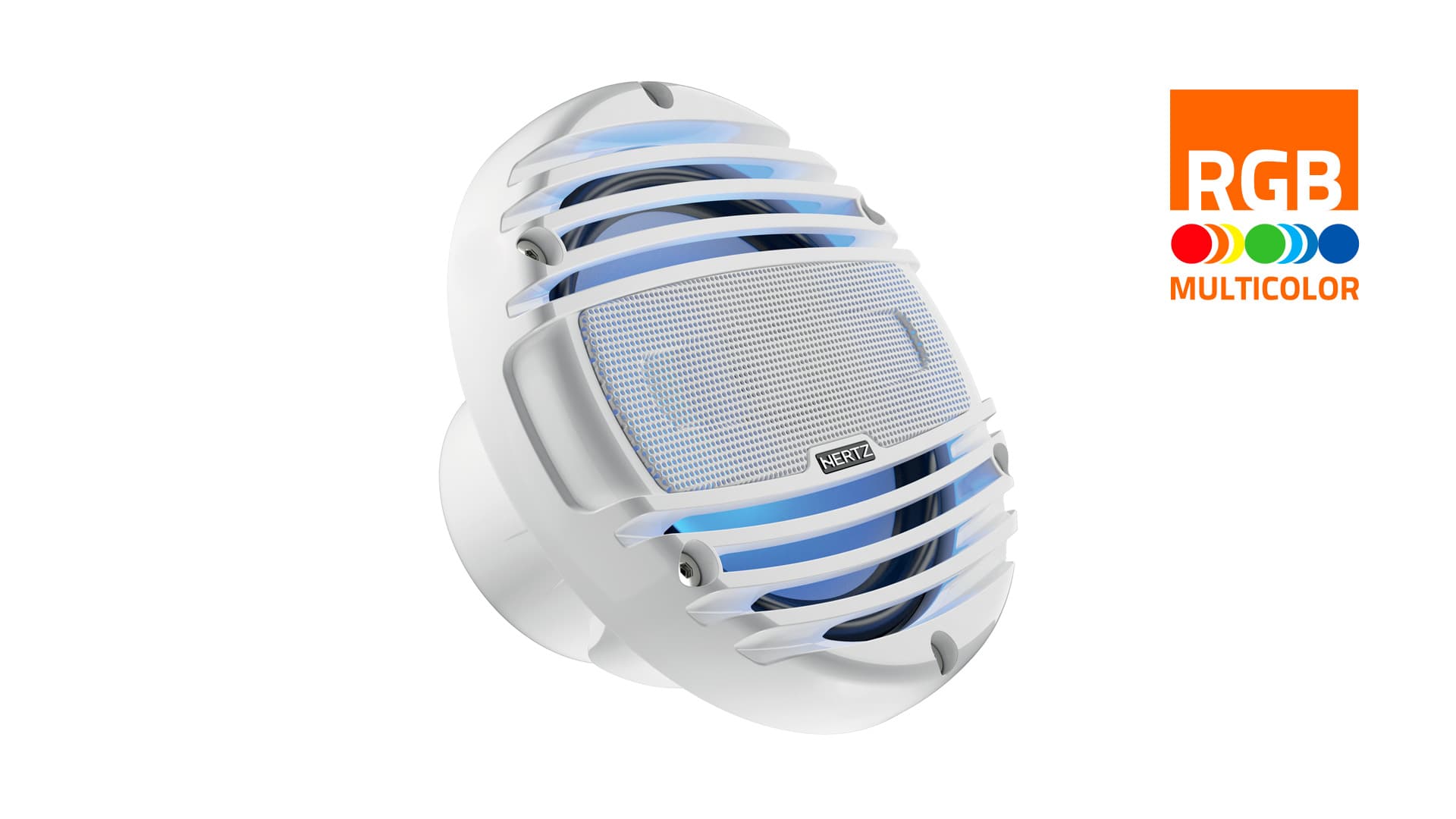 HZHMX6.5-LD-TC | Marine Speakers | Universeel | 16,5 cm met RGB LED