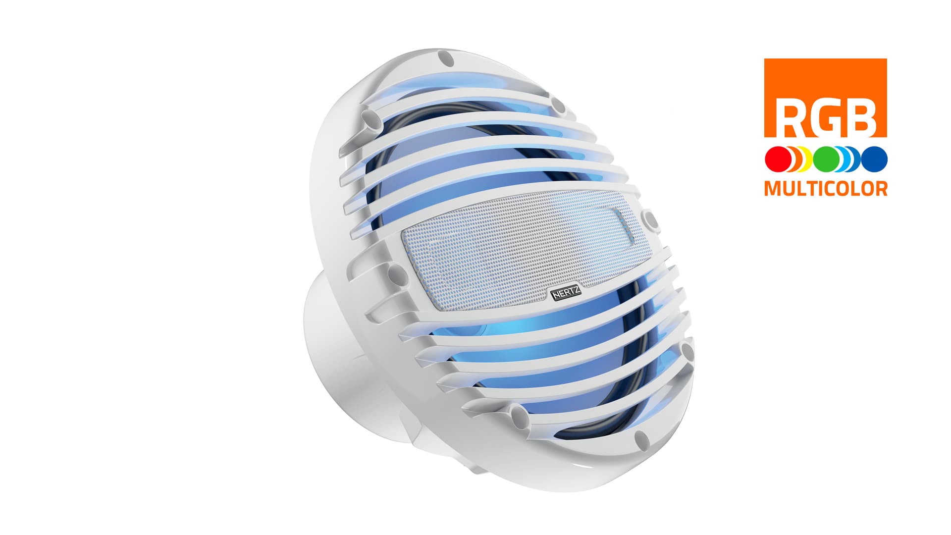 HZHMX8-LD-TW | Marine Speakers | Universeel | 8" met RGB LED